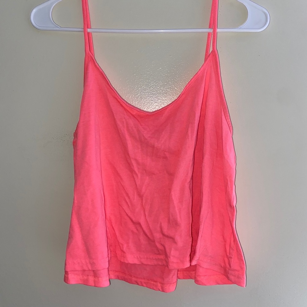 Neon Pink Crop Top